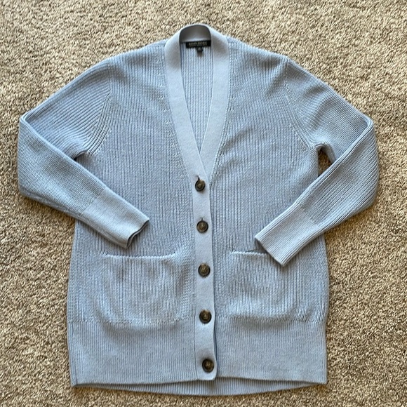 BR Oversized Merino-blend Cardigan - Picture 1 of 5